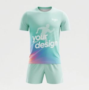 Nouveau modèle de chemise d'équipe de tennis à sublimation sport en gros ensemble de maillots d'uniforme d'entraînement personnalisés - Product Image 5