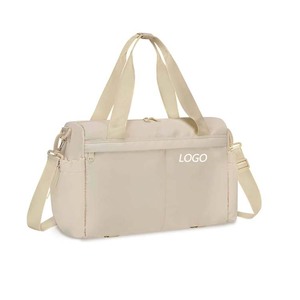 Custom Logo <strong>Gymbags</strong> Tote Bag Small Gym Bag for <strong>Women</strong> with Yoga Mat Holder and Wet Compartment - Product Image 2