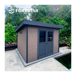 <span class=keywords><strong>Prix</strong></span> usine abris de <span class=keywords><strong>jardin</strong></span> couleur érable gris taille différente 3.85*3.85 mètres WPC House - Product Image 2