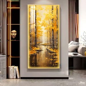 <span class=keywords><strong>Cuadro</strong></span> <span class=keywords><strong>de</strong></span> pared LED <span class=keywords><strong>de</strong></span> lujo moderno personalizado con árbol dorado, pintura <span class=keywords><strong>de</strong></span> naturaleza muerta en porcelana <span class=keywords><strong>de</strong></span> cristal para decoración del hogar en <span class=keywords><strong>la</strong></span> sala <span class=keywords><strong>de</strong></span> estar - Product Image 1