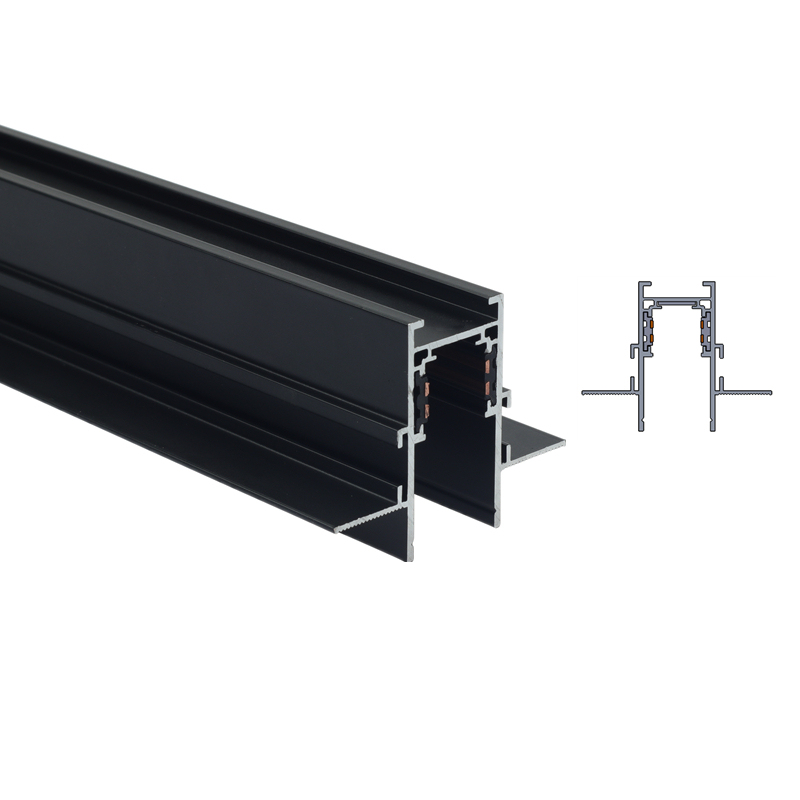 LED Light Focus Spot Smart Dimmable Cob Led Track Lighting Ceiling Led Magnetic Track Lighting Track System 48V Aluminum CE · image 2