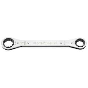 STAHLWILLE - 41570810 Spline drive ratchet <b>ring</b> <b>spanners</b> - EAN 4018754209361 WRENCHES <b>RING</b> WRENCHES - Product Image 1