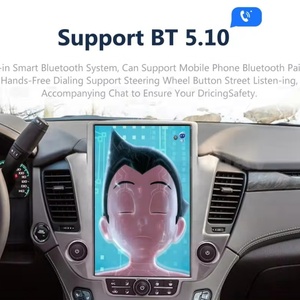 วิทยุติดรถยนต์ขนาด 128G 14.4 นิ้ว สำหรับ GMC Yukon Chevrolet Tahoe Suburban ปี 2014-2021 ระบบ Android 13 มัลติมีเดีย GPS นำทาง เครื่องเล่นวิทยุติดรถยนต์ - Product Image 6