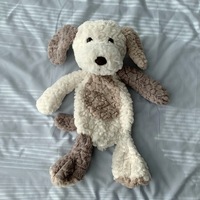 WEINO Nouveau style, logo personnalisé, jouet en peluche licorne non rembourré, intelligent avec fermeture éclair, en peluche courte non garnie, pour tous les âges