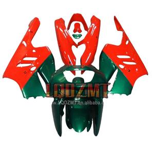 Carrosserie Pour <span class=keywords><strong>KAWASAKI</strong></span> NINJA <span class=keywords><strong>ZX</strong></span>-9R <span class=keywords><strong>ZX</strong></span> 9R 900 CC <span class=keywords><strong>9</strong></span> <span class=keywords><strong>R</strong></span> vert rouge ZX9R 94 95 96 97 46No.21 ZX900CC ZX900 1994 1995 1996 1997 Carénage - Product Image 1