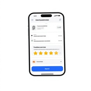 Aplicación de reserva de taxis con seguimiento en vivo, reserva de viajes instantánea, pagos en línea y gestión de conductores. - Product Image 1