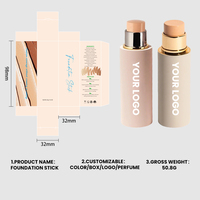 Fond de Teint en Stick Marque Privée Haute Qualité Maquillage Visage Vegan Sans Cruauté Le Meilleur Fond de Teint Imperméable et Naturel