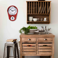 Reloj de Cocina de Pared de Plástico con Temporizador, Termómetro, Reloj Temporizador de Cocina en Venta