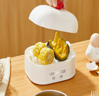 Cuiseur à œufs domestique monocouche, machine à petit-déjeuner, cuiseur à œufs intelligent multifonctionnel, mini cuiseur vapeur automatique pour la cuisson