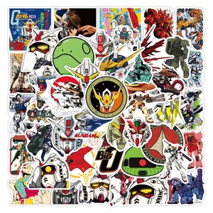 Paquete de 50 Pegatinas de Vinilo Removibles con Diseño de Armadura Robótica para Decoración de Patinetas, Teléfonos y Computadoras Portátiles - Product Image 2