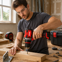 Perceuse-visseuse sans fil OBBL OB-7120 16,8 V Li-ion, mandrin 0,8 à 10 mm, 50 Nm (37 Ft Lb), 2000 tr/min, pour bois et métal, vente en gros