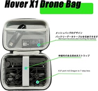 Kimyoaee Hoverair X1 Cuir pour FPV Drones Moule privé Sangle et lanière étanches Sac de rangement monobloc