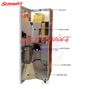 Máquina de Palomitas Inteligente Automática con Monedas, Máquina Grande de Palomitas para Centros Comerciales - Product Image 5