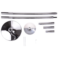 Poteau de danse professionnel en fer pour kit statique portable et amovible, idéal pour l'exercice, les clubs, les fêtes, les pubs, la maison, avec outils, modèle KSK-001