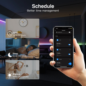 Controlador de Píxeles SPI Tuya GLEDOPTO, Iluminación Dinámica RGBW RGB, Sincronización con Música, Control por WiFi y ZigBee, App Smart Life, Compatible con <span class=keywords><strong>Google</strong></span> Assistant - Product Image 5