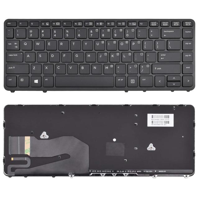 Wholesale Laptop Keyboard for HP EliteBook 840 G1 G2 850 G1 G2 745 G1 G2 HP ZBook 14 US Backlight Keyboard