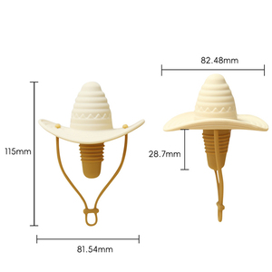 Bouchon <span class=keywords><strong>de</strong></span> <span class=keywords><strong>bouteille</strong></span> <span class=keywords><strong>de</strong></span> <span class=keywords><strong>vin</strong></span> en silicone avec design sombrero, garde le <span class=keywords><strong>vin</strong></span> frais, anti-fuite, bouchons <span class=keywords><strong>de</strong></span> <span class=keywords><strong>bouteille</strong></span> en forme <span class=keywords><strong>de</strong></span> chapeau <span class=keywords><strong>de</strong></span> cowboy - Product Image 5