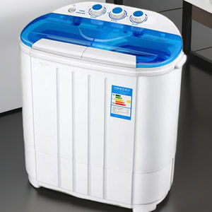 Machine à Laver Portable Semi-Automatique en Plastique <span class=keywords><strong>Mini</strong></span> Double Bac <span class=keywords><strong>3</strong></span>,6 <span class=keywords><strong>kg</strong></span>, Offre Spéciale, Unité Domestique à Double Cylindre, Prise US - Product Image 5