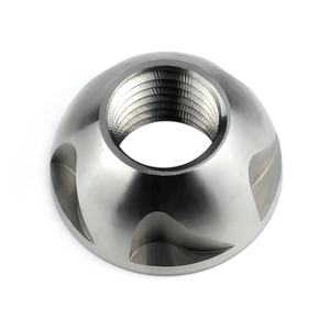 <span class=keywords><strong>CNC</strong></span>-Bearbeitungsservice mit Eloxieren Fräsen Drehen Edelstahl-Befestigungselement Diebstahlsichere Sicherheitsmutter für Fahrrad-Rad - Product Image 4