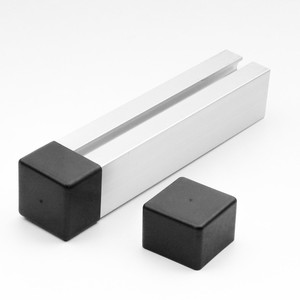 Tapa de extremo de riel para panel solar de PE 40x40mm, protección impermeable y a prueba de polvo para terminales - Product Image 2