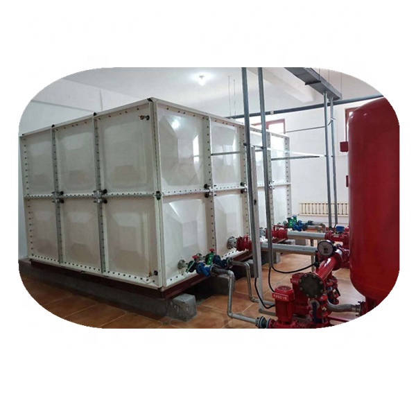 Хорошая цена, 300 кубических метров, ISO стандартный резервуар для воды FRP GRP SMC, резервуар для хранения пожарной воды