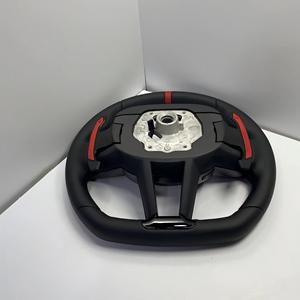 Volante Deportivo CS Nuevo para <span class=keywords><strong>BMW</strong></span> Serie 4 5 7 G30 G11 G60 G70 X5 X6 X7, Modificado con Fibra de Carbono y Material de Cuero - Product Image 6