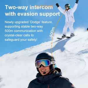 Système de communication audio par intercom pour casque Q3, pour le ski, les sports et la conduite à <span class=keywords><strong>moto</strong></span> - Product Image 5
