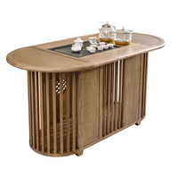 Tabouret de bar moderne en bois de frêne T2235 avec base en bois massif, hauteur réglable pour salle à manger, salon, bar à domicile