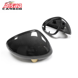 Aiska ฝาครอบกระจกคาร์บอนไฟเบอร์ด้านข้าง, อุปกรณ์เสริมสำหรับกระจกหลัง95B Porsche Macan 2014-2023 - Product Image 6