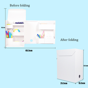 Thanh Lịch Có Thể Gập Lại Quà Tặng Văn Phòng Phẩm Văn Phòng Chủ Bút Trường Lưu Ý Đa Chức Năng Trang Trí Bàn Tổ Chức Máy Tính Để Bàn Lưu Trữ Hộp - Product Image 6