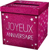 Boîte-cadeau de fête de remise de diplôme de mariage en carton ondulé avec logo personnalisé brillant en or Flash avec manipulation d'impression par stratification mate
