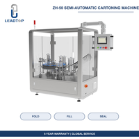 Machine d'emballage verticale semi-automatique ZH-50 avec servomoteur Omron