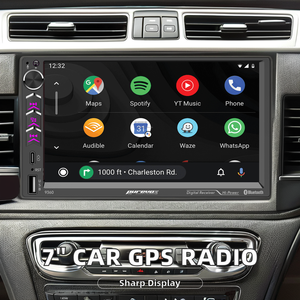 OEM Nhà cung cấp 7 inch phổ Android Auto GPS navigation đài phát thanh được xây dựng trong GPS khuếch đại wifi RDS SWC gương liên kết Android Máy nghe nhạc - Product Image 4