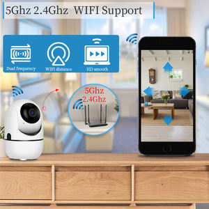 Caméra IP de sécurité sans fil 1080P HD WiFi Caméra intérieure pour bébé Animal de compagnie Détection de mouvement Caméra miniature sans fil 5G - Product Image 3