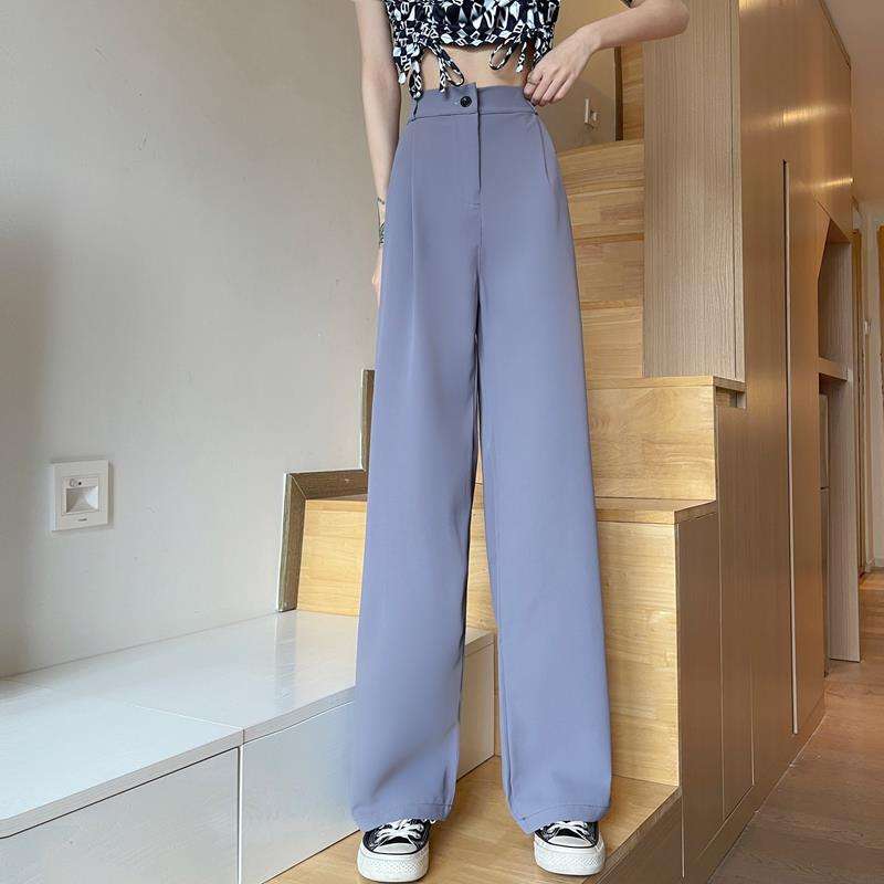 Pantaloni Uomo Pantaloni Estivi Pantaloni Lunghi Vita Alta