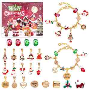 High Quality Rose Gold Plated Stainless Steel Bracelet for Women Waterproof Lucky Charms Fashion Jewelry Trendy Christmas <b>Blind</b> - Product Image 6