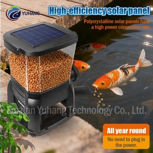 Estanque de Peces Moderno de Plástico Solar Jecod, Pecera Grande para Exteriores, <span class=keywords><strong>Acuario</strong></span> con Alimentador Automático Serie AFD/MFD - Product Image 2
