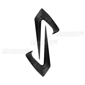 2PCS Protection de caméra latérale en fibre de carbone véritable, garniture de protection de pare-chocs pour Tesla Model 3 2018 2019 2020 2021 - Product Image 4