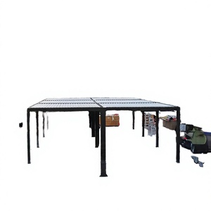 Sistema de Toldo Retráctil Ajustable e Impermeable de Aluminio para Exteriores, Gazebo de Jardín, Terraza, Patio, Pérgola - Product Image 4