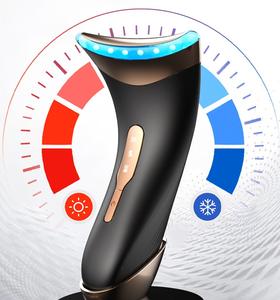 Alat Pijat Getar Leher Genggam dengan Fitur Pengencangan & Anti-Kerut, Alat Kecantikan Pengangkat dan Pengencang, Tahan Air - Product Image 5