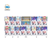 WANGERBAO Mini 50-100mm Gacha cápsula juguete estilo japonés aceptador de monedas para niños de más de 6 años para Centro Comercial juegos de Arcade