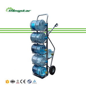 Emmer Zware Stalen Opvouwbare Handkarren 5 Gallon Fles <span class=keywords><strong>Water</strong></span> <span class=keywords><strong>Trolleys</strong></span> - Product Image 2