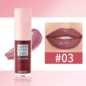 Brillo Labial Mineral <span class=keywords><strong>de</strong></span> Larga Duración, Brillo Intenso, Lápiz Labial Líquido Impermeable con Ácido Hialurónico - Product Image 6
