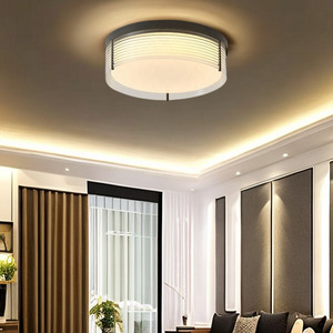 <span class=keywords><strong>2023</strong></span> nouvelle <span class=keywords><strong>tendance</strong></span> <span class=keywords><strong>plafonnier</strong></span> monté en surface 3cct Dimmable 24w moderne forme ronde acrylique Led <span class=keywords><strong>plafonnier</strong></span> pour salon - Product Image 2