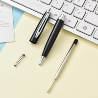 Nouveau style stylo bille rotatif en métal pour le sport, pointe 0,7 mm, gravure laser, stylo publicitaire, grande quantité