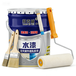 Revêtement liquide acrylique à base d'eau Bunkerway |   Peinture pour meubles |   Couverture Élevée 18/L |   Pinceau |   Séchage rapide |   Remise en gros - Product Image 2