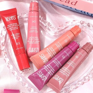 Rouge à lèvres liquide et brillant à lèvres longue tenue de luxe avec logo personnalisé, étiquette privée, huile teintée, produits de beauté imperméables en gros pour femmes - Product Image 3