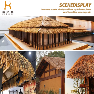 Bán buôn chống cháy không thấm nước tổng hợp rơm cọ Thái Lan mái thatch - Product Image 6