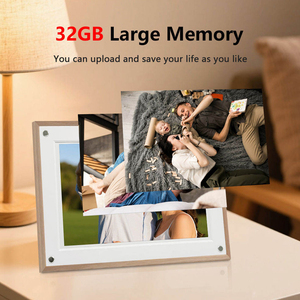 กรอบรูปดิจิตอลอะคริลิค ดาวน์โหลดวิดีโอ ขนาด 5 7 10 นิ้ว หน้าจอสัมผัส Wifi ระบบแอนดรอยด์ กรอบรูปดิจิตอลระบบคลาวด์ - Product Image 4