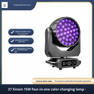 37 LED du nouveau fabricant pour la lumière de scène à changement de couleur de lumière de faisceau de tête mobile pour la <span class=keywords><strong>musique</strong></span> électronique de salle de banquet de barre de KTV - Product Image 5